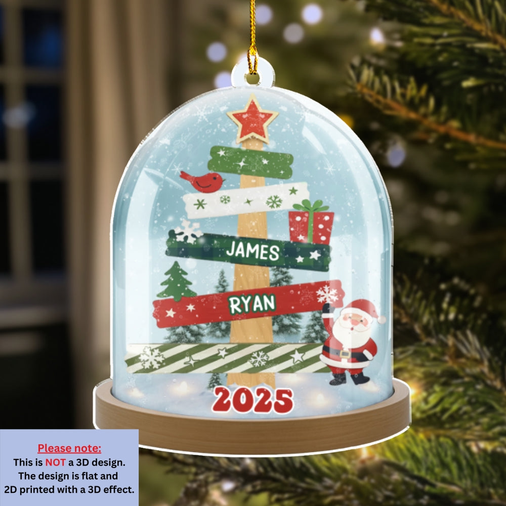 Home Is Where We Are Together - Personalized Custom Acrylic Ornament