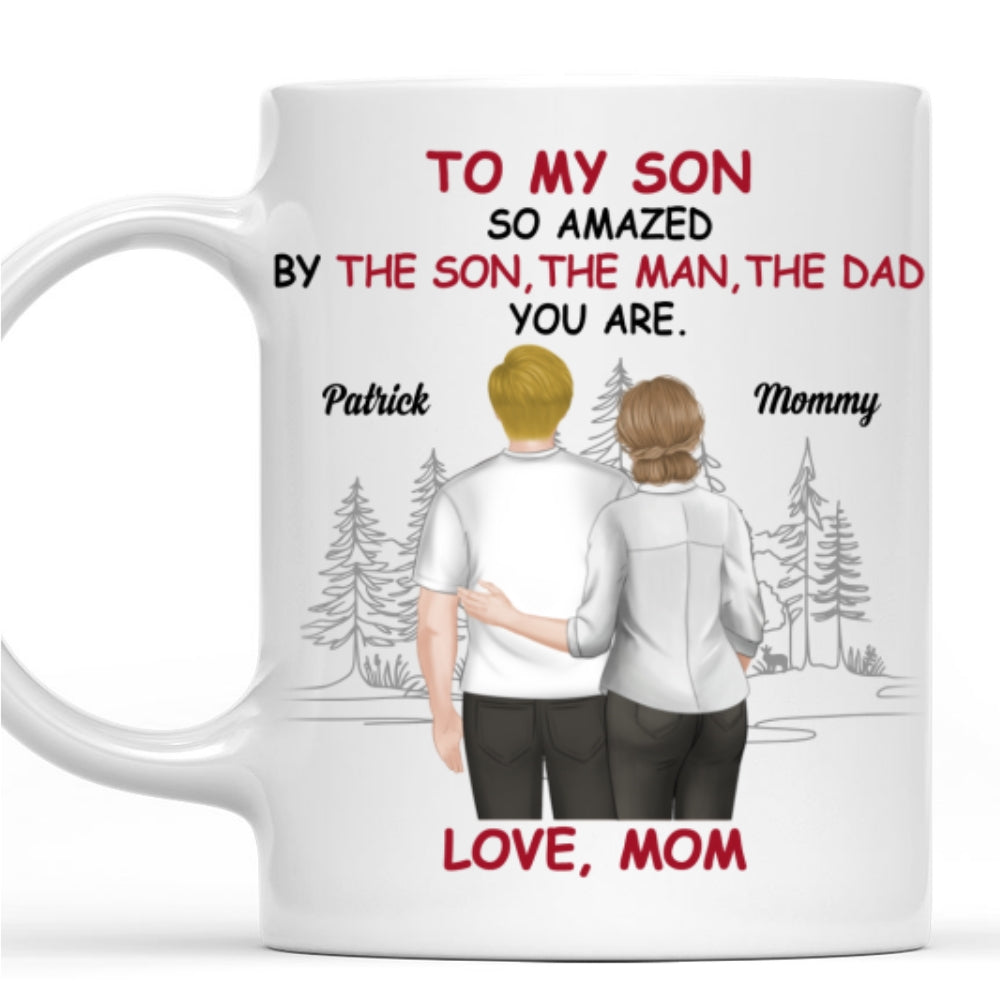 Amazing Son - Personalized Custom Coffee Mug