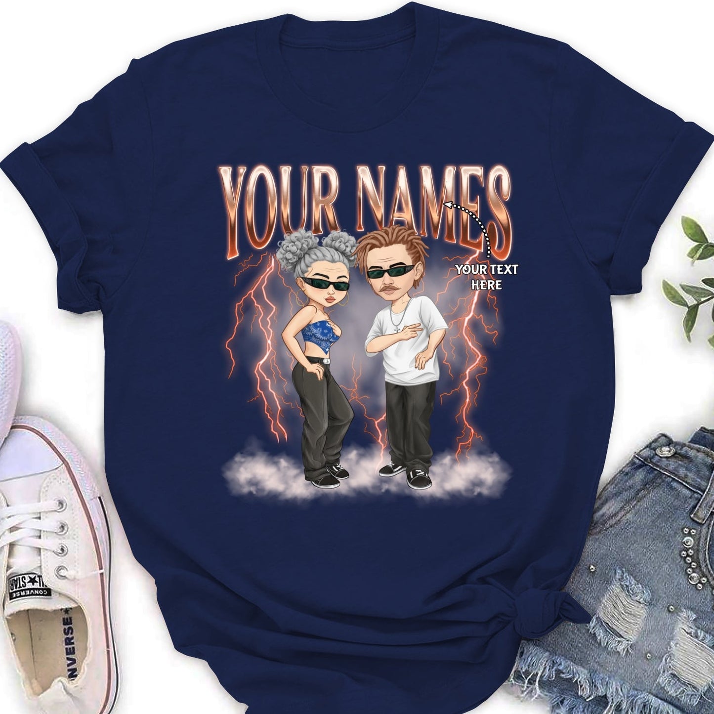 Swag Couple - Personalized Custom Shirt