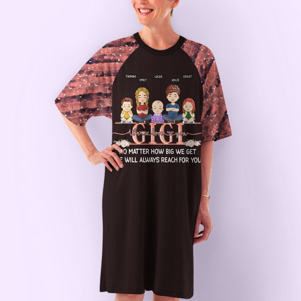 Bonding Together - Personalized Custom 3/4 Sleeve Dress
