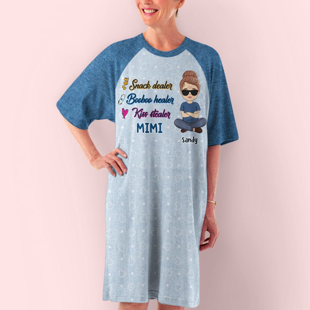 Booboo Healer - Personalized Custom 3/4 Sleeve Dress