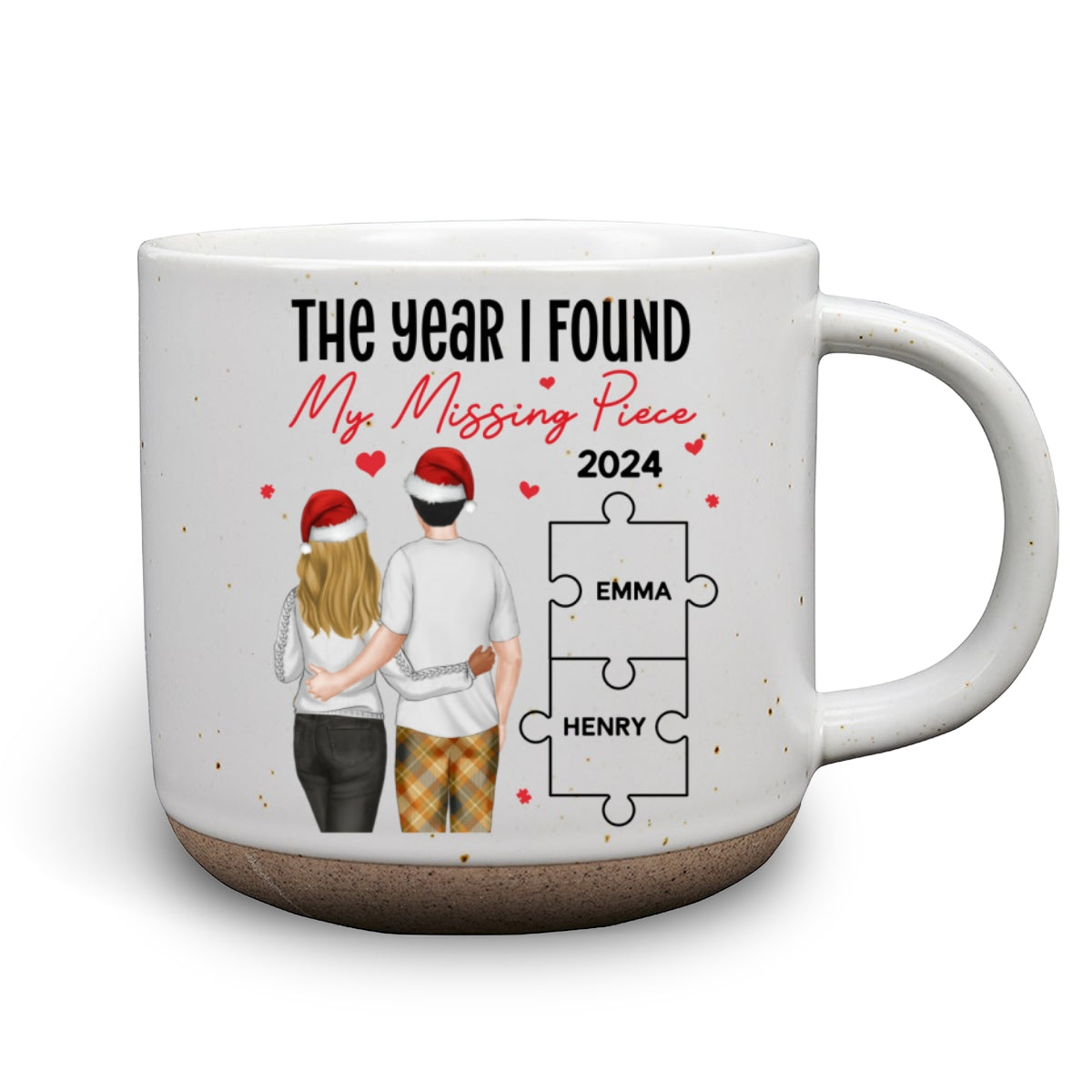 My Missing Piece - Personalized Custom Pottery Mug