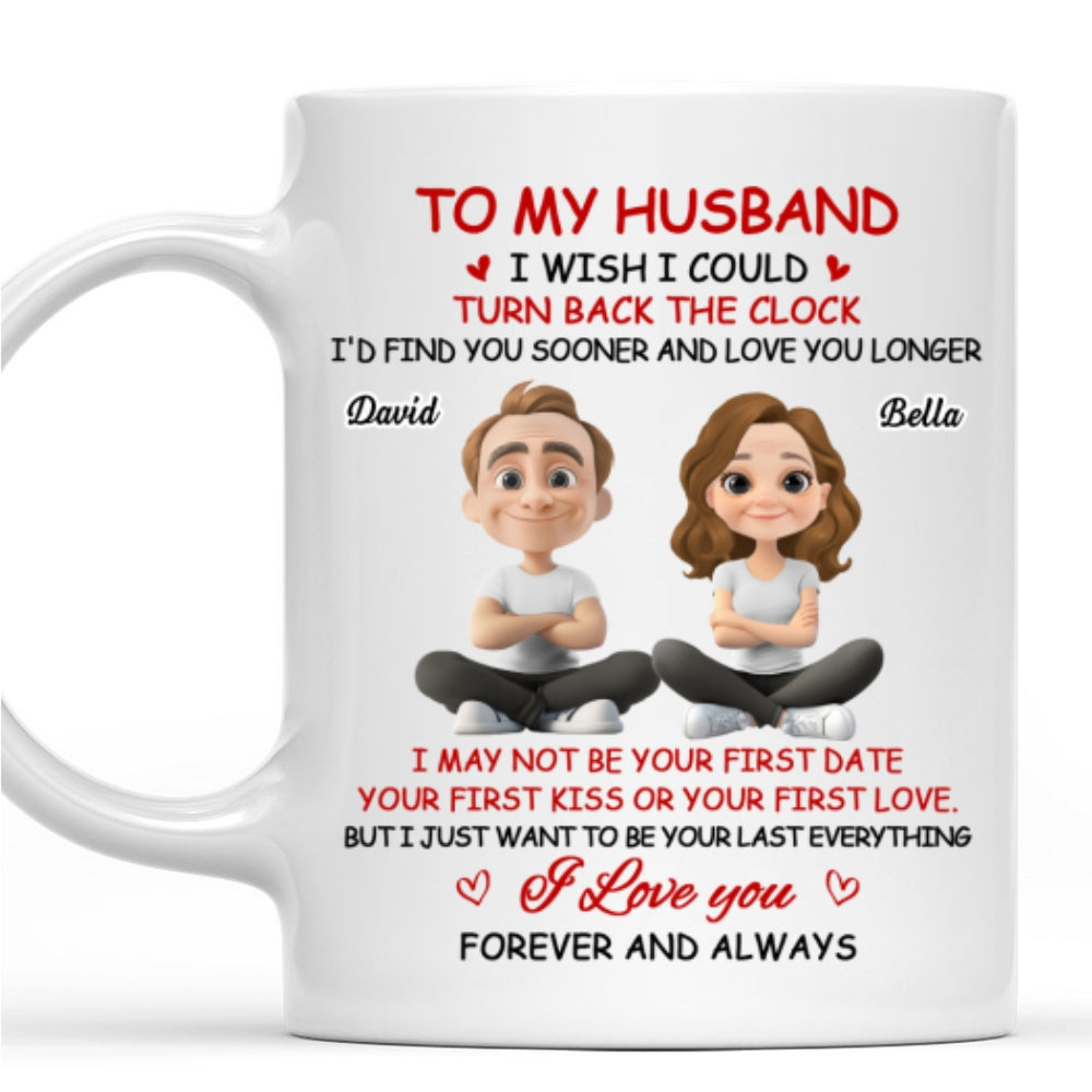 I Wish I Could Turn Back The Clock 2 - Personalized Custom Coffee Mug
