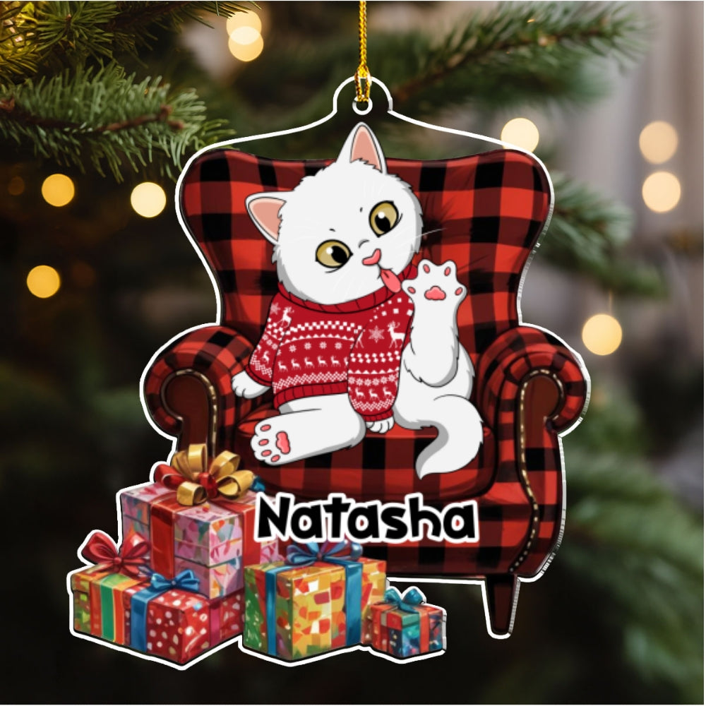 Whisker Wonderland - Personalized Custom Acrylic Ornament