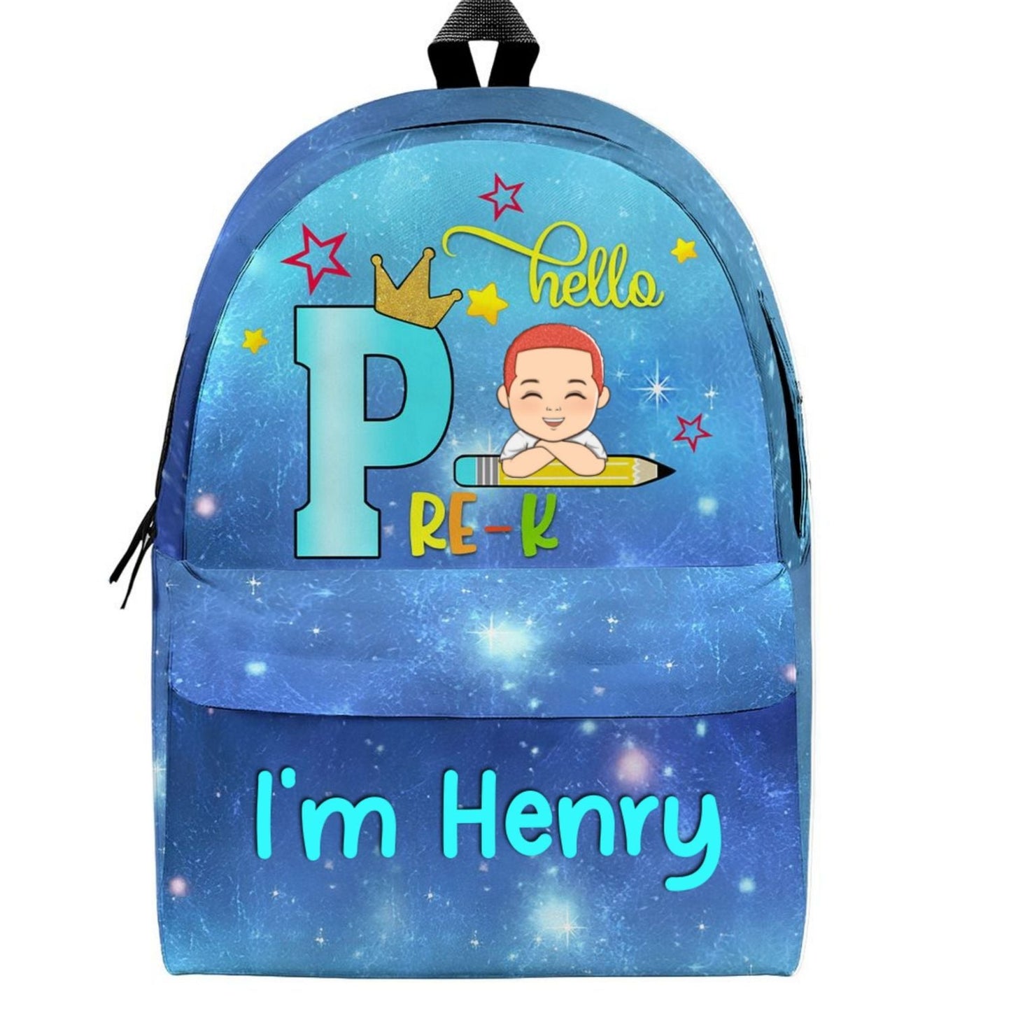 Hello School - Personalized Custom Backpack