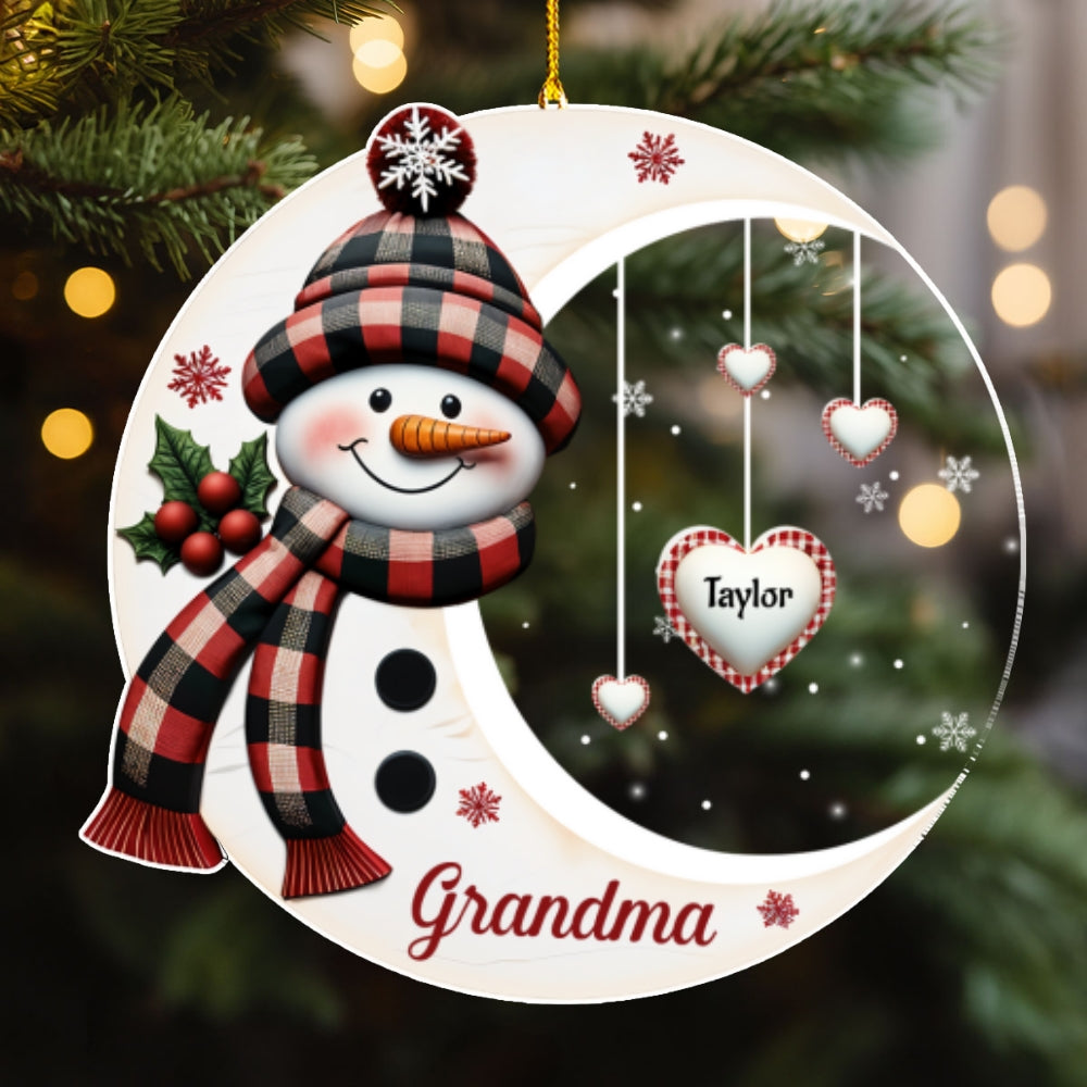 Sweetheart Of Nana - Personalized Custom Acrylic Ornament
