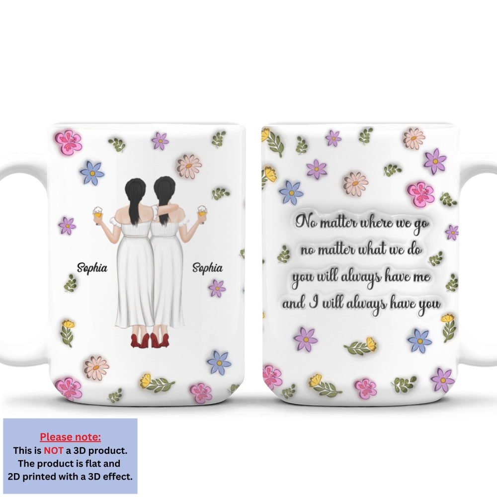 No Matter - Personalized Custom 3D Inflated Effect Mug