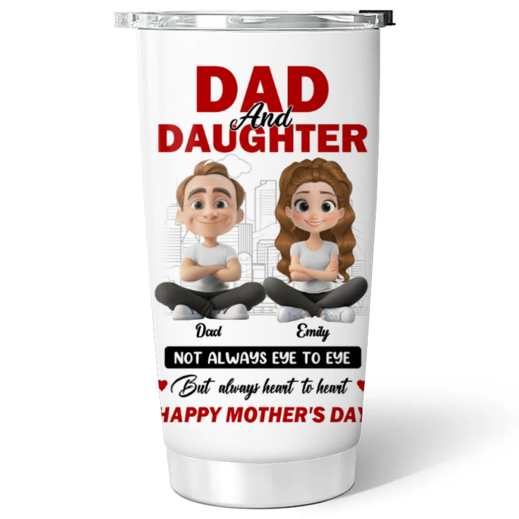 Different Minds One Loving Bond - Personalized Custom Tumbler