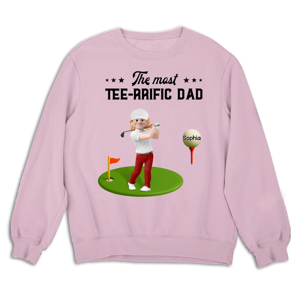 Most Terrific Golf Dad - Personalized Custom Shirt