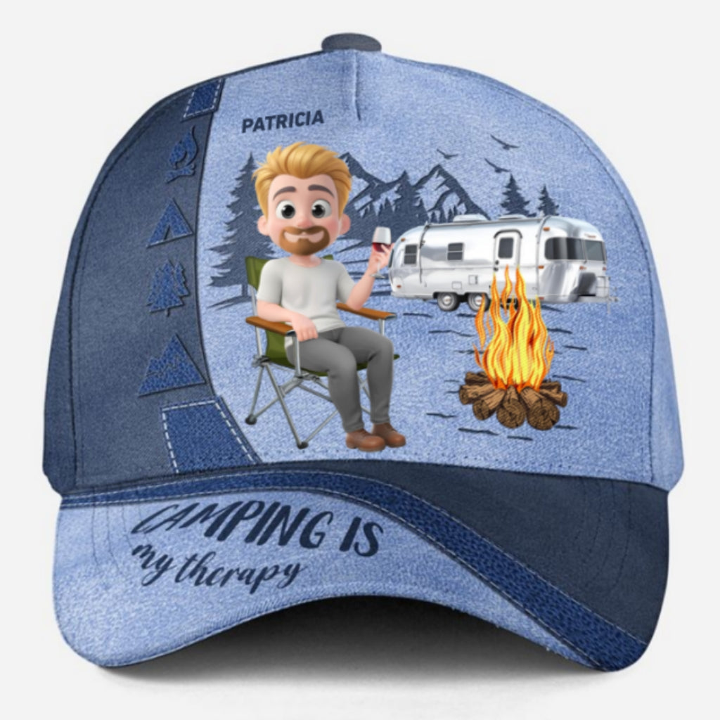 Camping Lover - Personalized Classic Cap