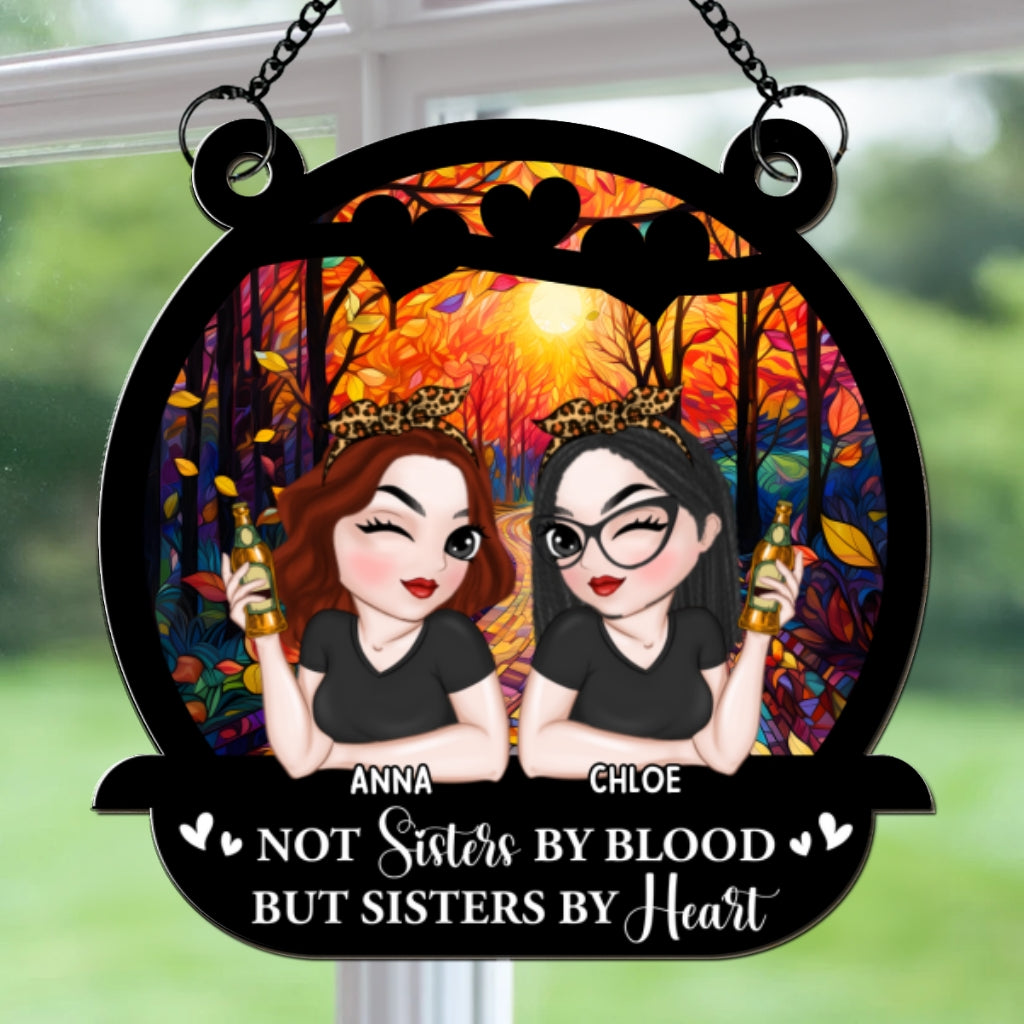 Besties Bring The Cheer - Personalized Custom Suncatcher