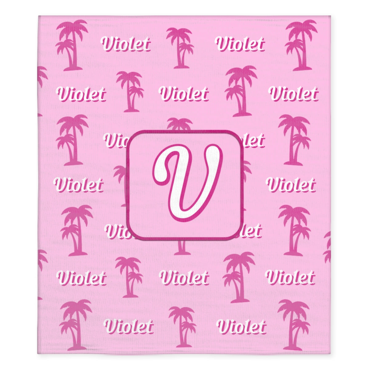 Colorful Island Dreams - Personalized Custom Fleece Blanket