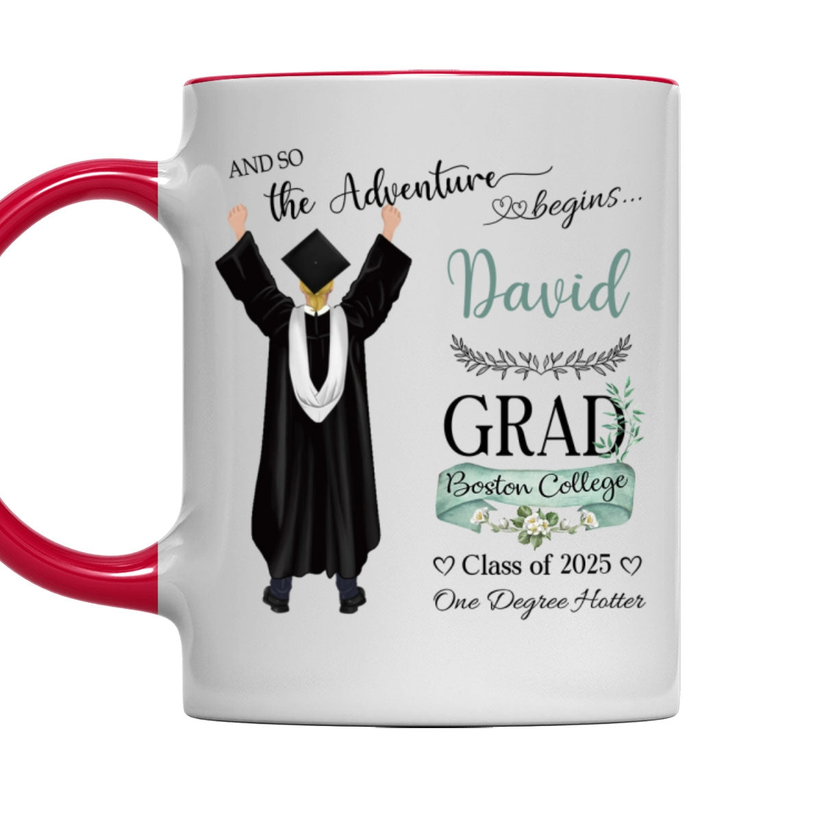 One Degree Hotter - Personalized Custom Accent Mug