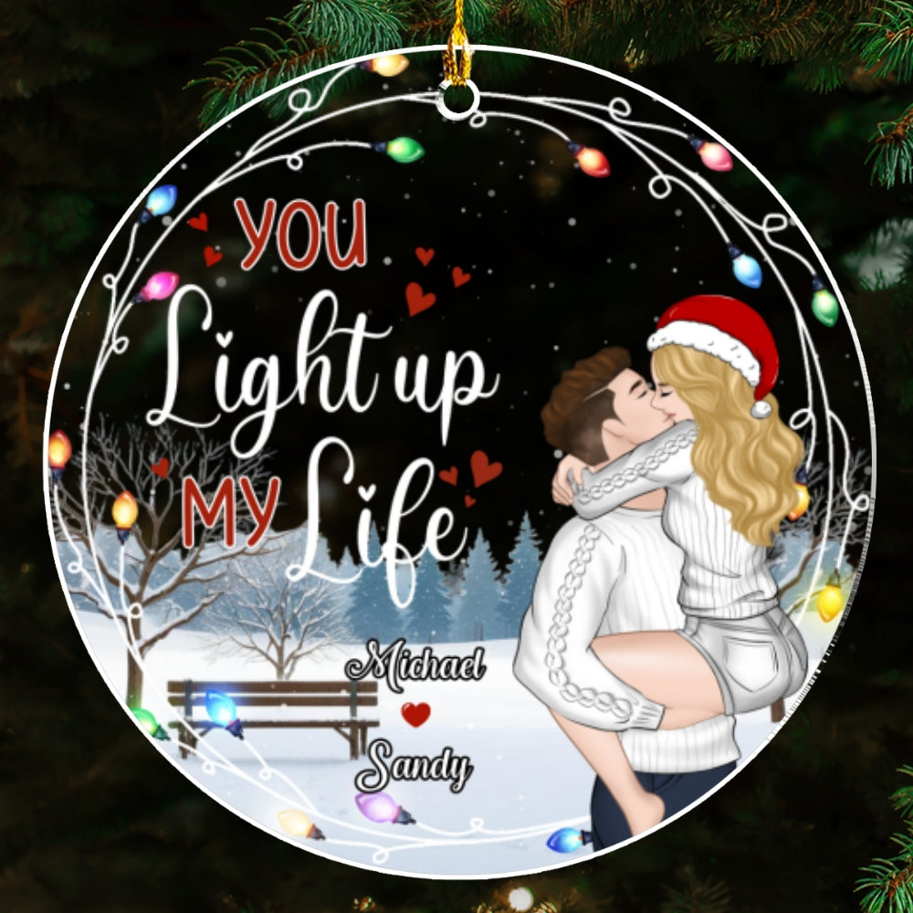 Just For U - Personalized Custom Acrylic Ornament