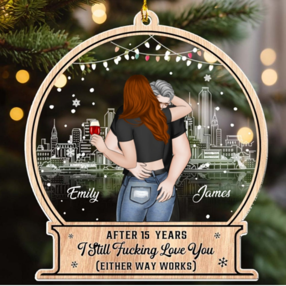 Thanks For All - Personalized Custom Acrylic Ornament