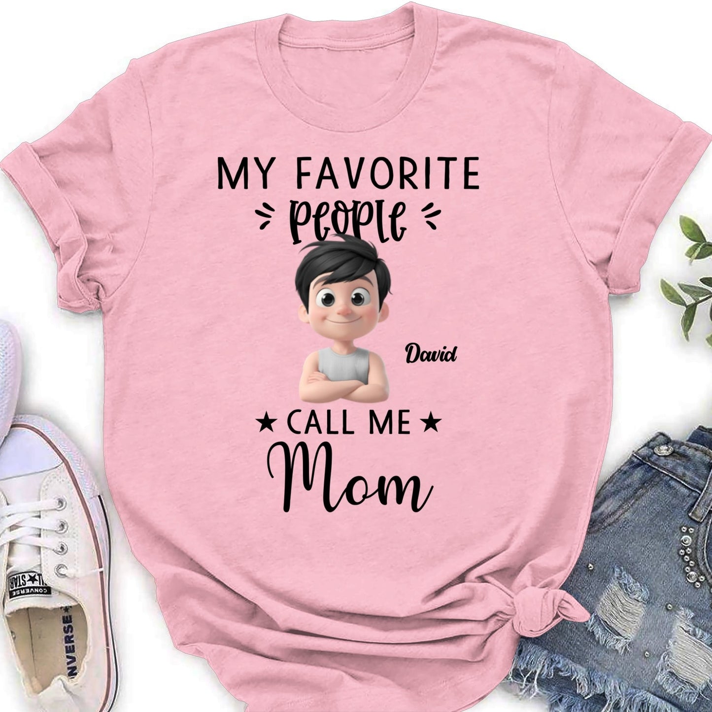 My Favorite People Calls Me - Personalized Custom Shirt