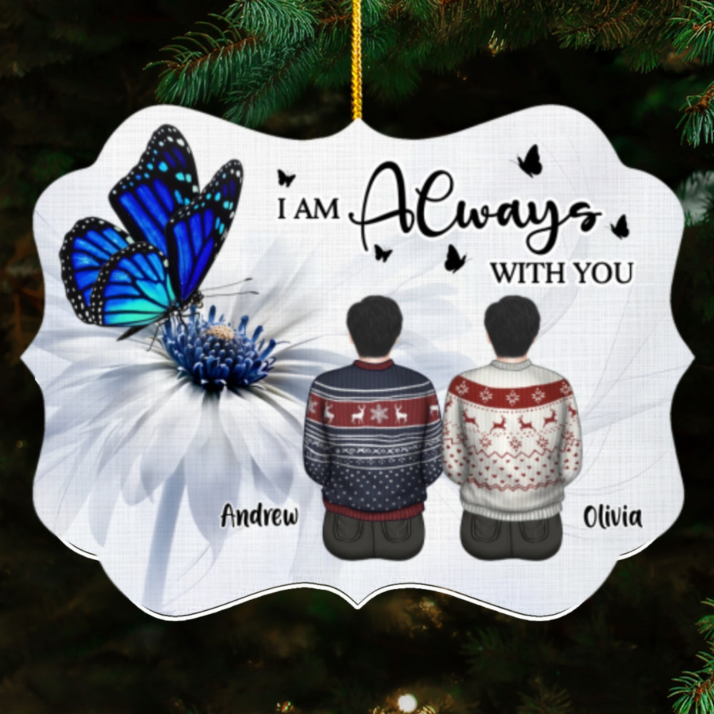 Always With You Version 2 - Personalized Custom Acrylic Ornament