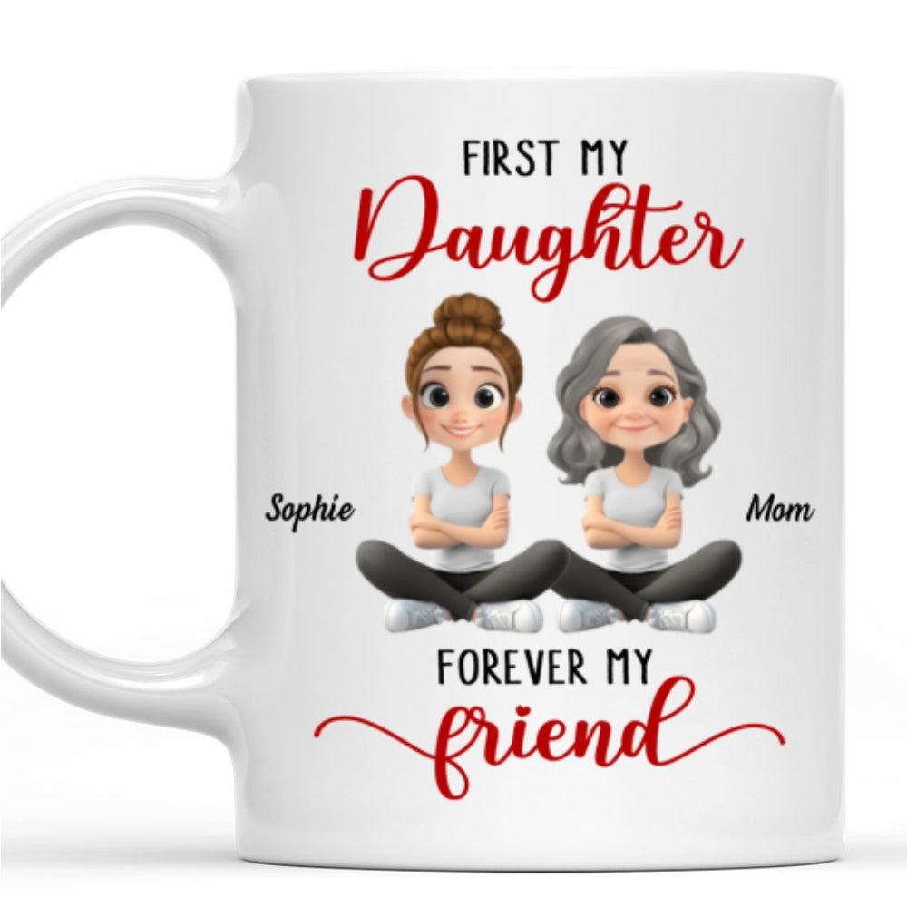 First And Forever - Personalized Custom Coffee Mug