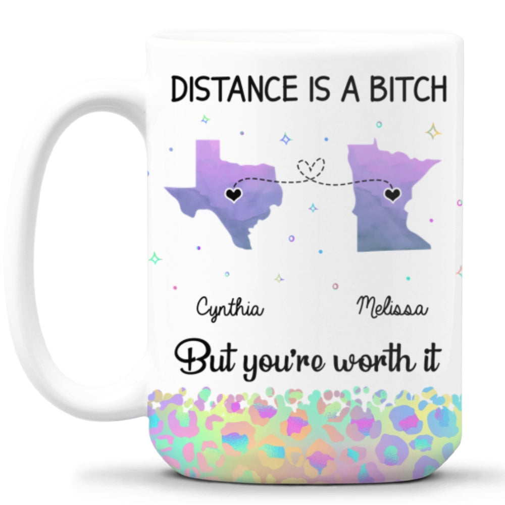 You Are Worth It - Personalized Custom Coffee Mug