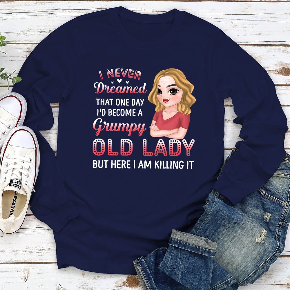 I Never Dreamed - Personalized Custom Long Sleeve T-shirt