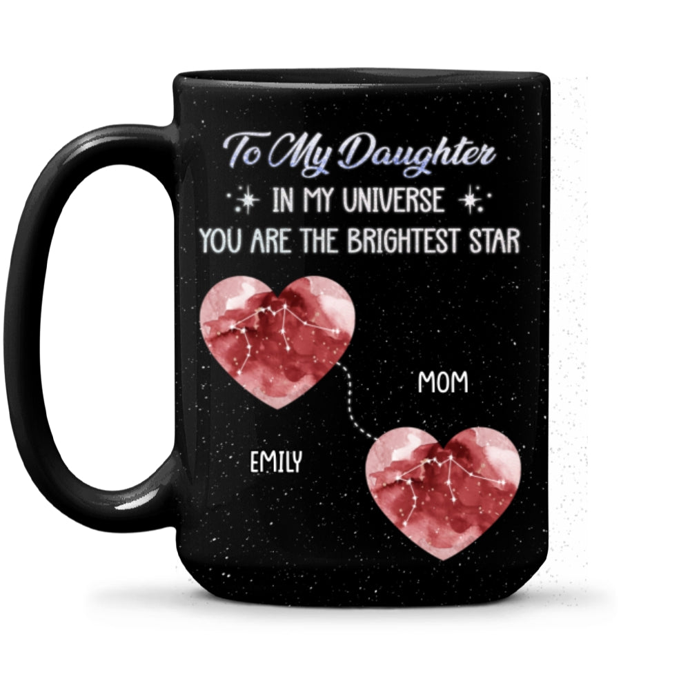 You Are The Brightest Star - Personalized Custom Coffee Mug