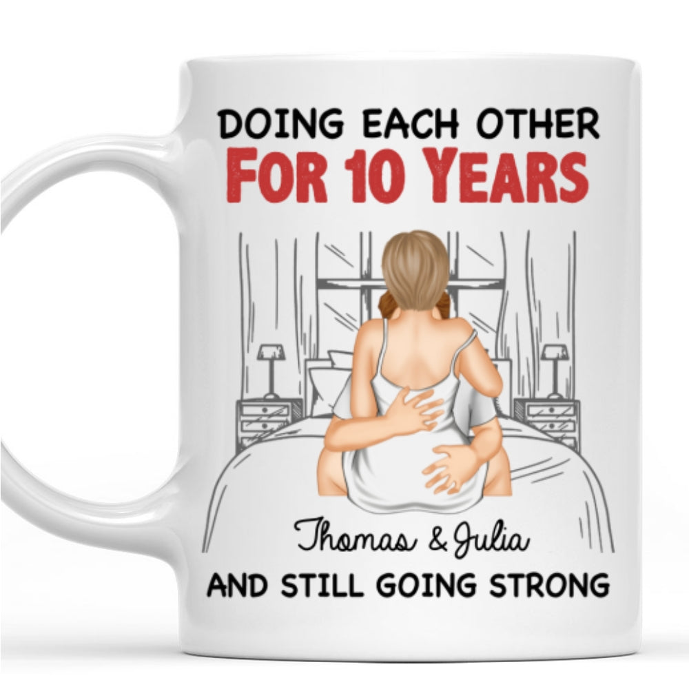 Doing Each Other For Years - Personalized Custom Coffee Mug