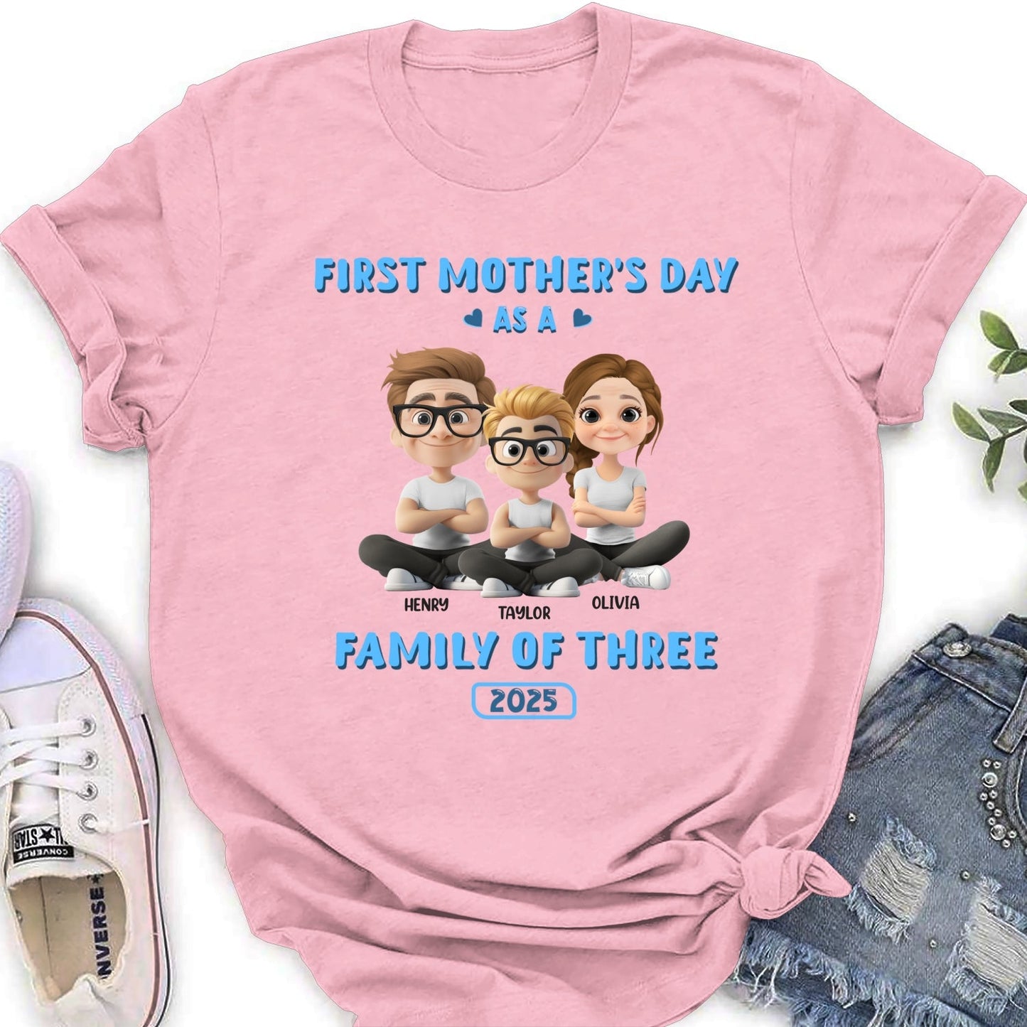 First Mother Day - Personalized Custom Shirt