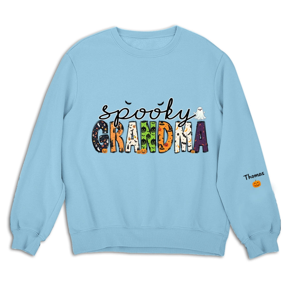 Spooky Grandma - Personalized Custom Sweatshirt