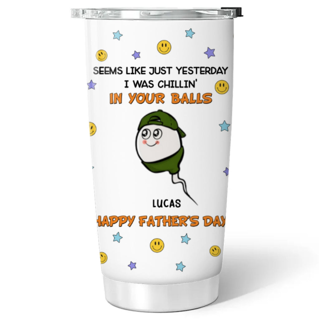 We Were Chilling - Personalized Custom Tumbler