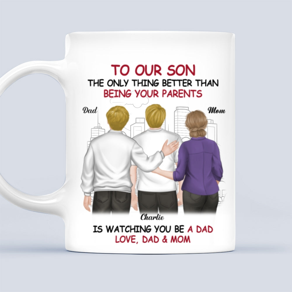 We Are Proud Of You - Personalized Custom Coffee Mug