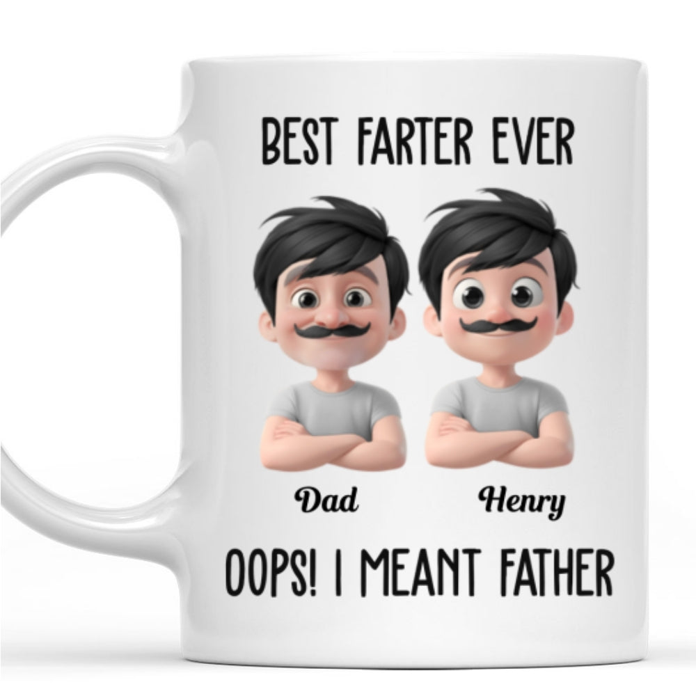 Best Farter Ever - Personalized Custom Coffee Mug