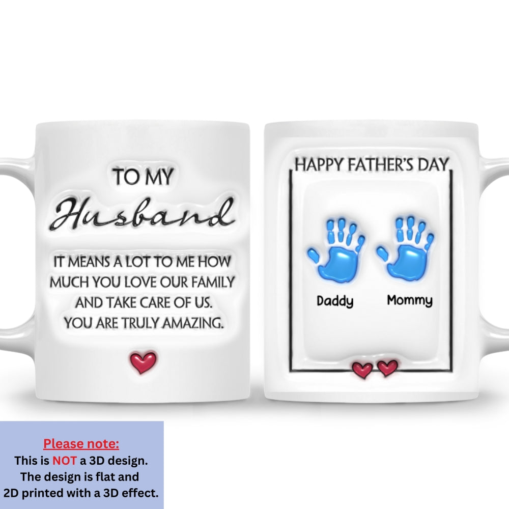 Thanks For Take Care Of Us - Personalized Custom 3D Inflated Effect Mug