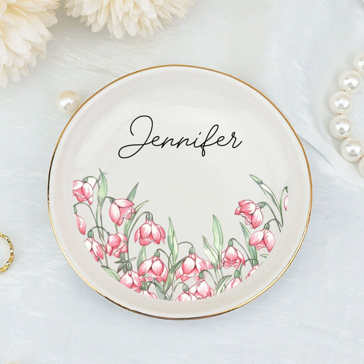 Soulmates For Life - Personalized Custom Jewelry Dish