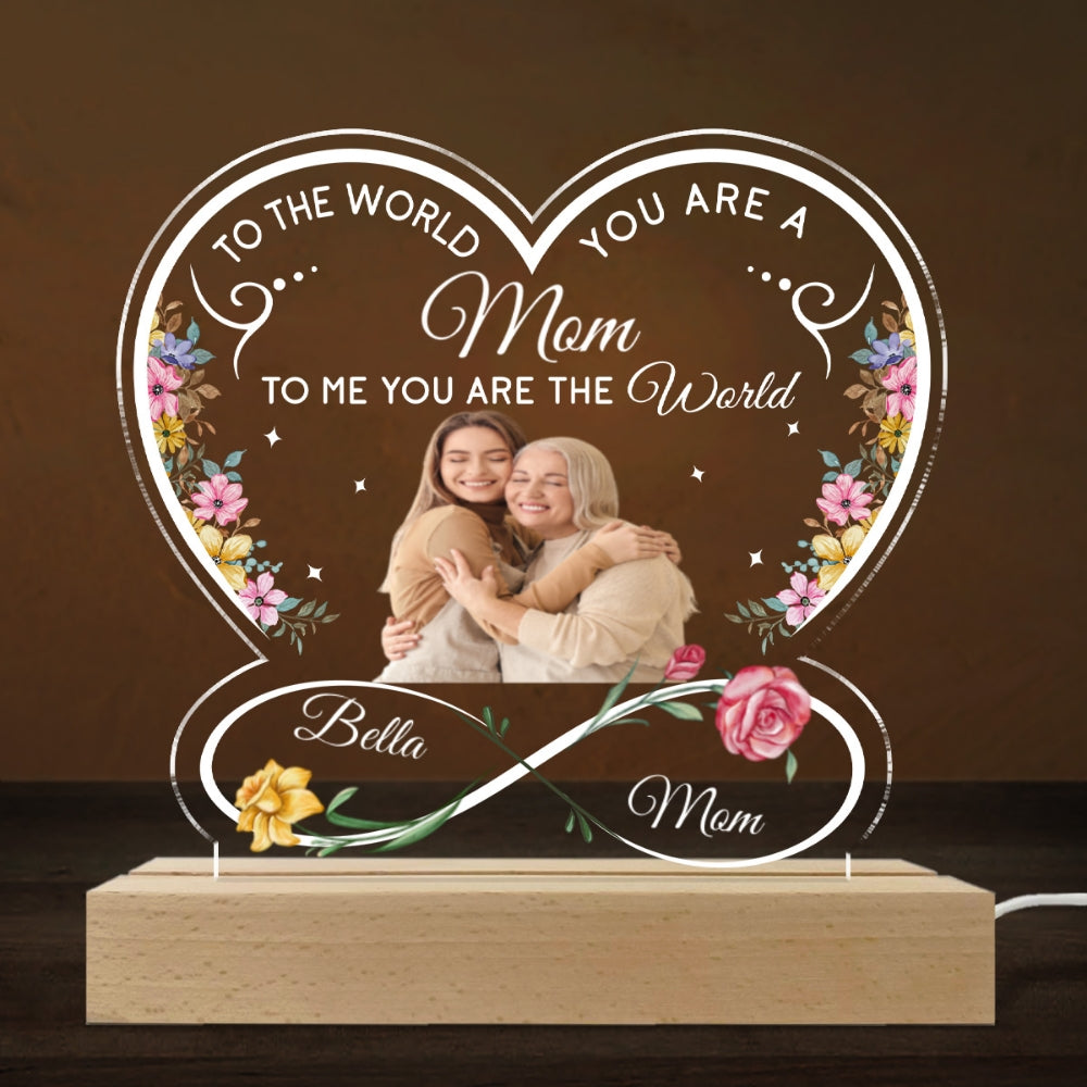 Awesome Mom - Personalized Custom LED Light