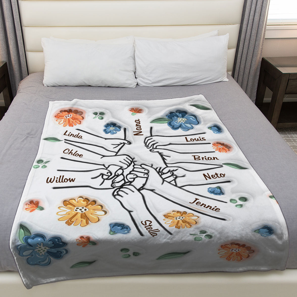 Mom You Are My Hero - Personalized Custom Fleece Blanket