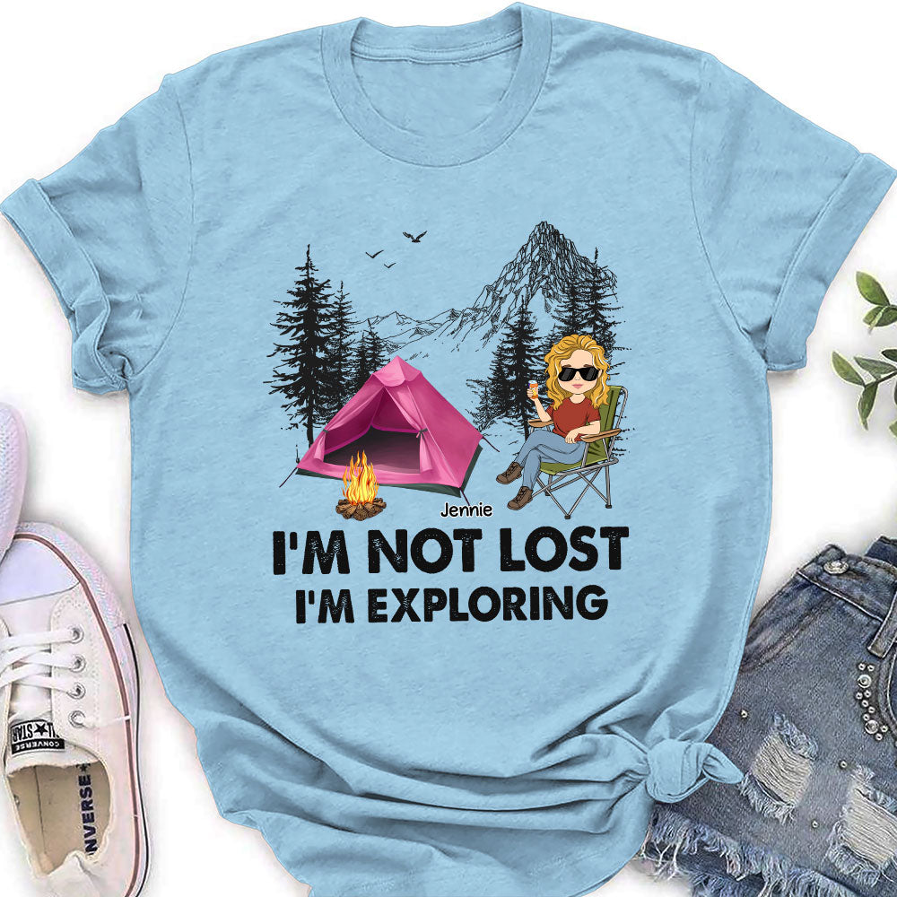 Not Lost - Personalized Custom Women's T-shirt