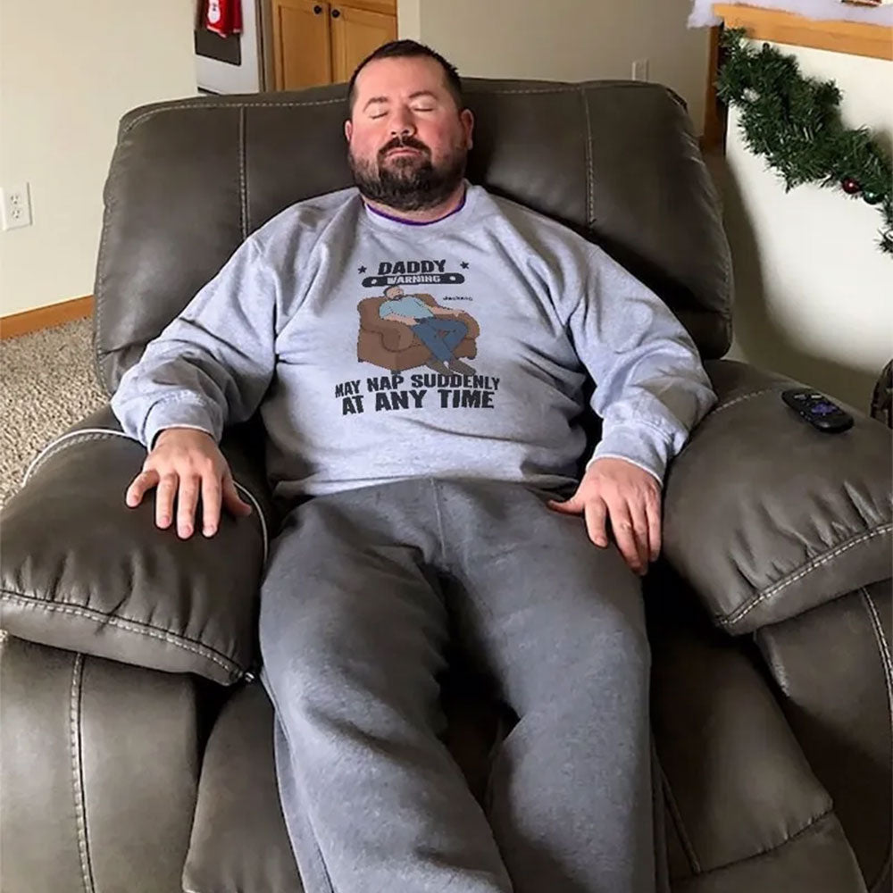 Grandpa Warning May Nap - Personalized Custom Shirt