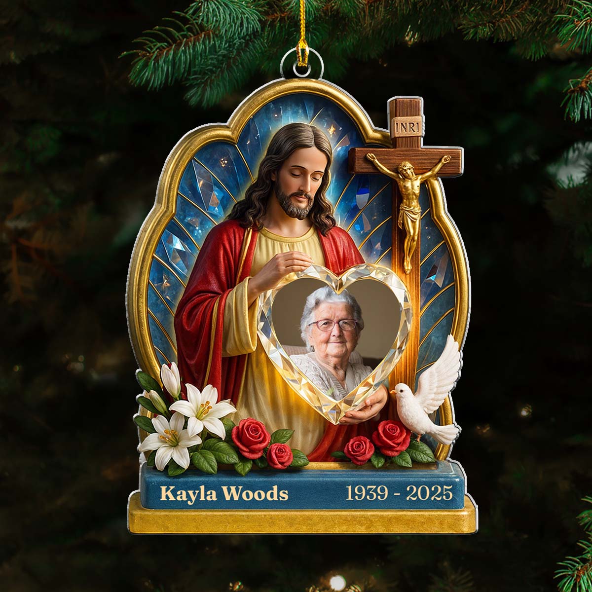 Guardian Of My Heart - Personalized Custom Acrylic Ornament