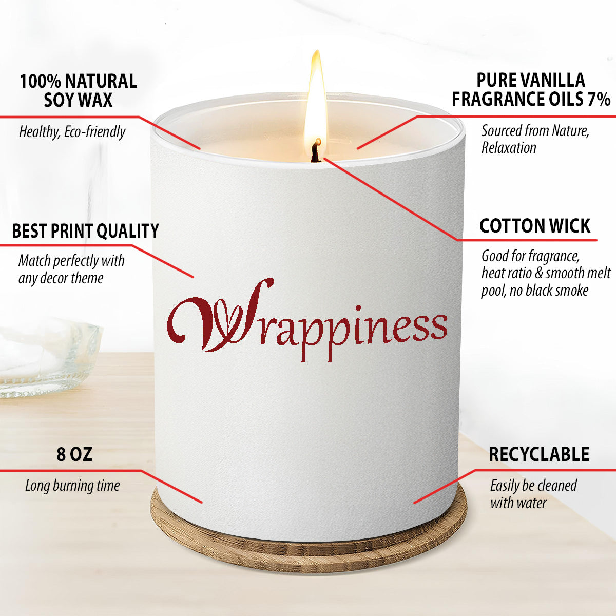 Custom Photo Continue To Light Up The World - Personalized Custom Candle