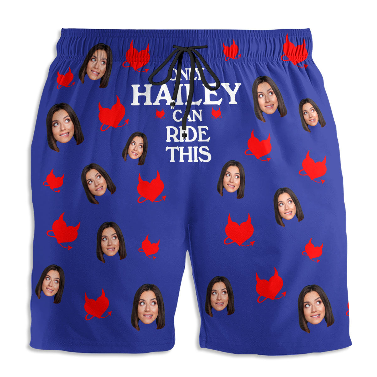Can Ride This - Personalized Custom Beach Shorts