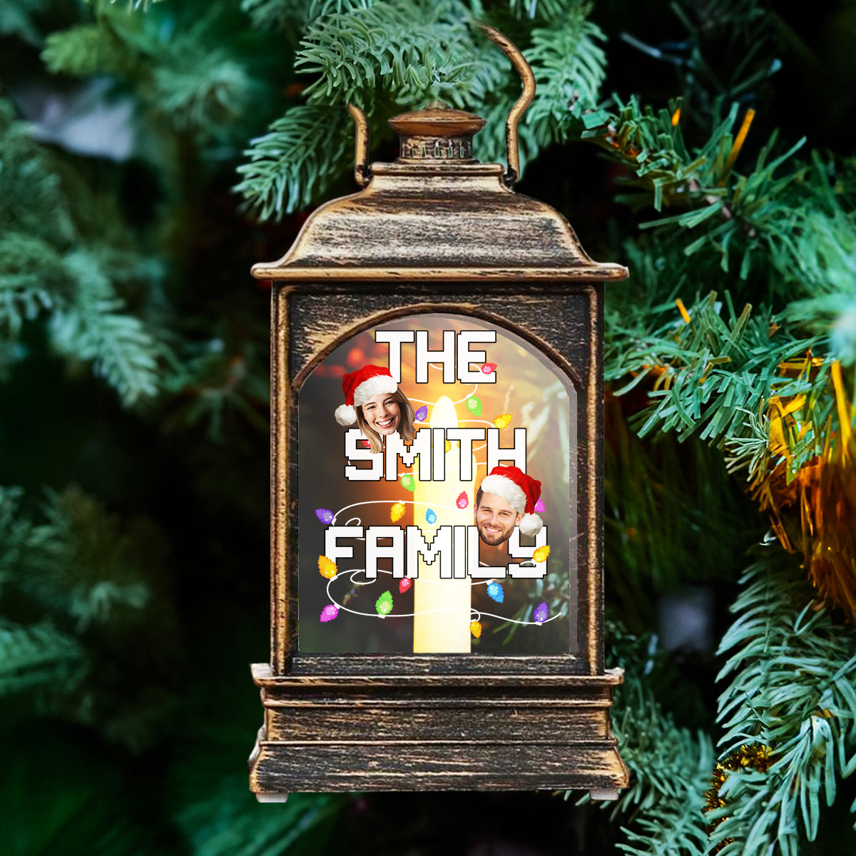 Christmas Tree - Personalized Custom Christmas Wind Lamp