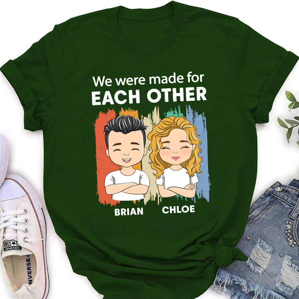 For Each Other - Personalized Custom Women's T-shirt