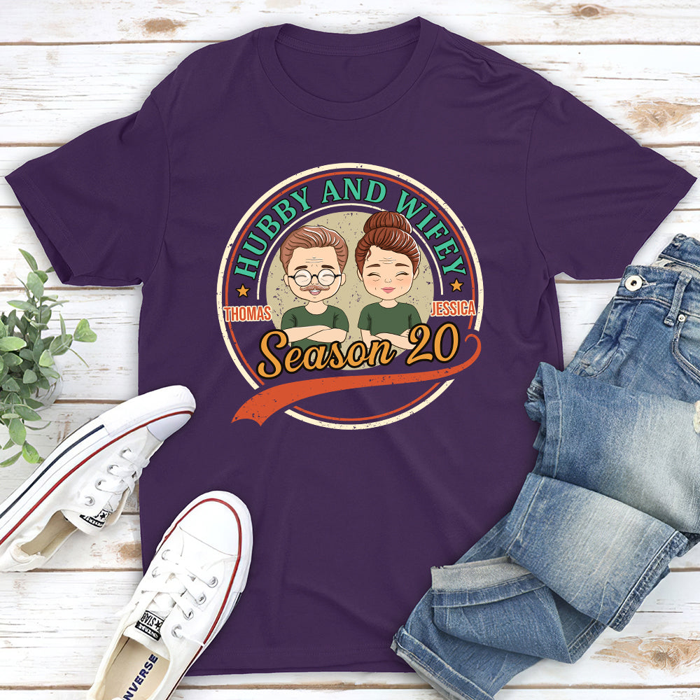 Hubby & Wifey - Personalized Custom Classic T-shirt