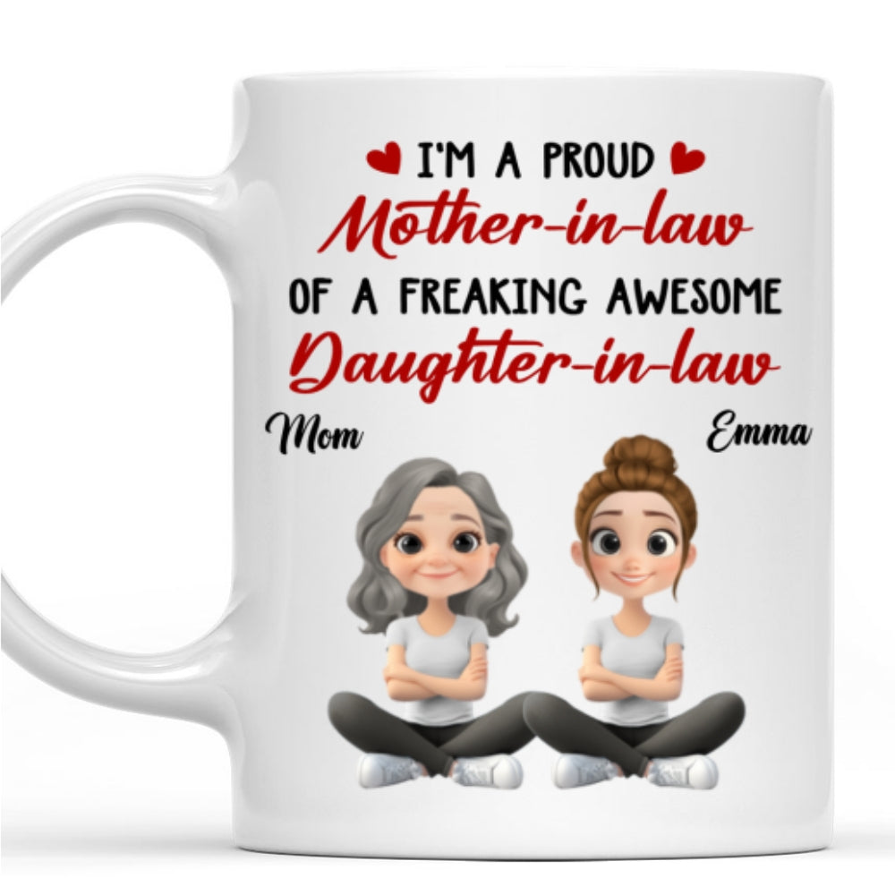 I Am So Proud - Personalized Custom Coffee Mug