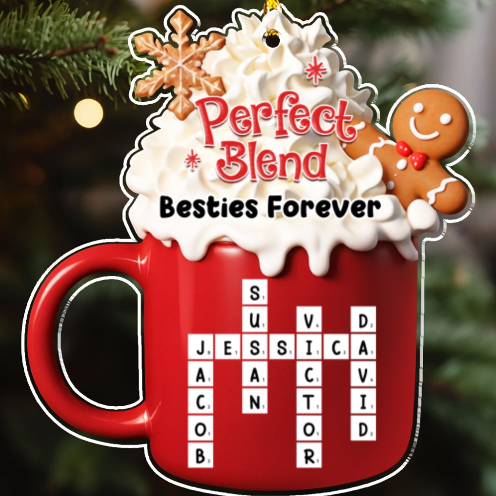 Perfect Hot Cocoa - Personalized Custom Acrylic Ornament