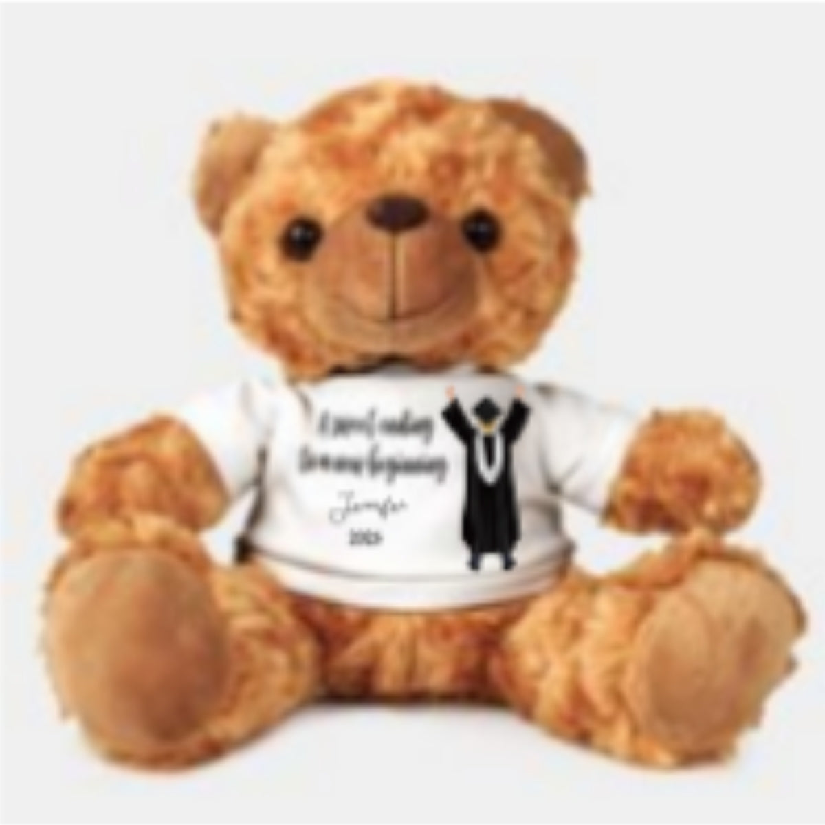 A Sweet Ending To A New Beginning - Personalized Custom Cuddle Bear