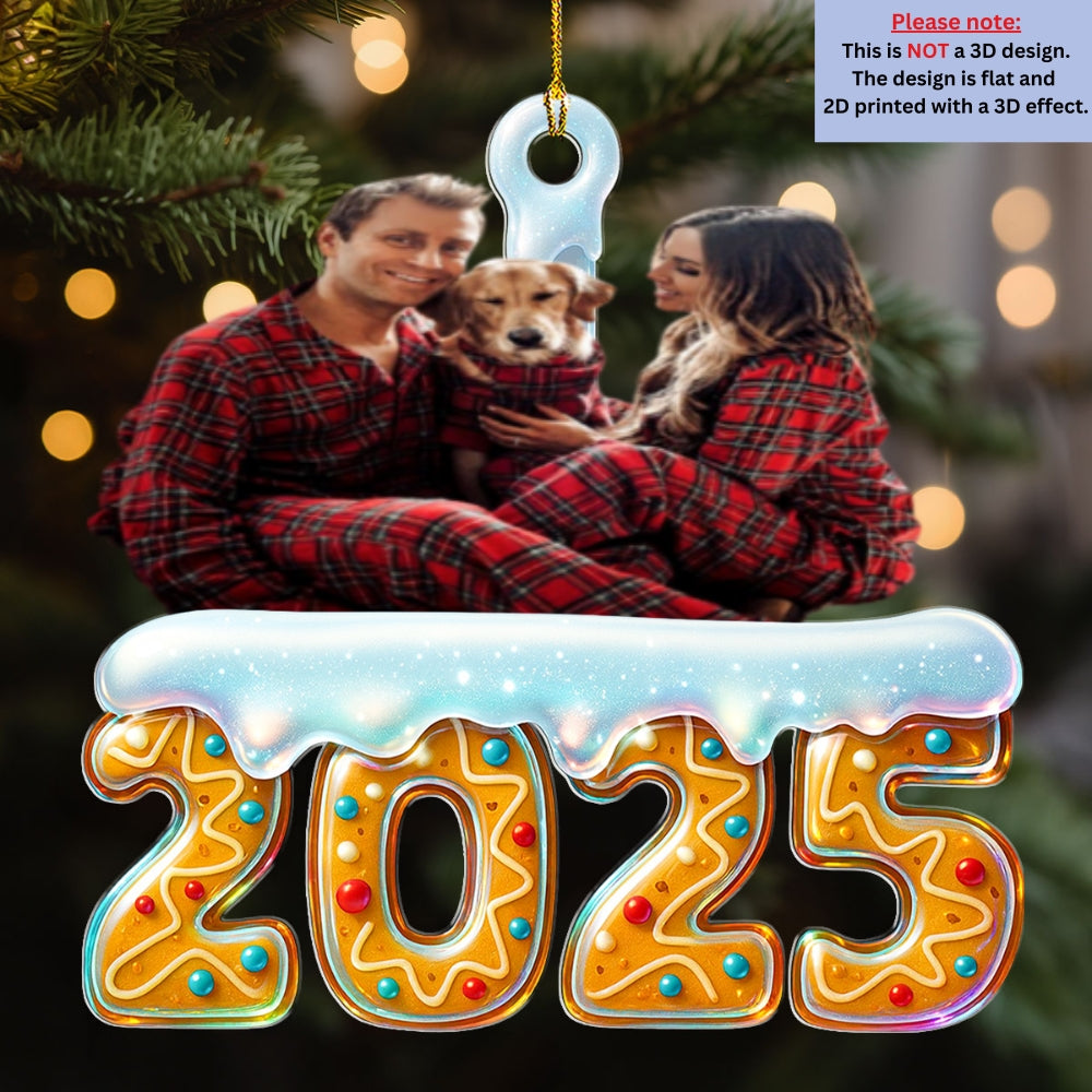 2025 Family Reunion Photo - Personalized Custom Acrylic Ornament