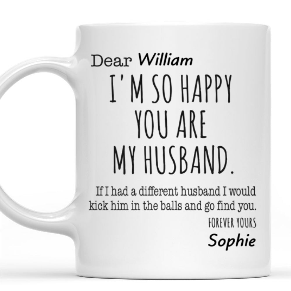 My Husband - Personalized Custom Coffee Mug