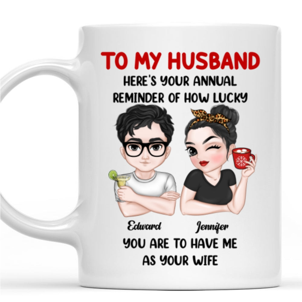Your Annual Reminder - Personalized Custom Coffee Mug
