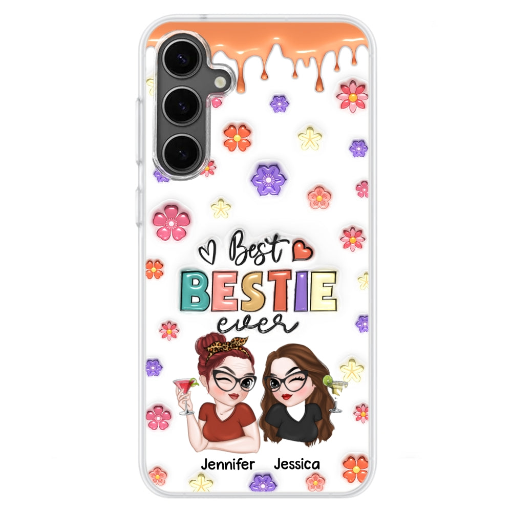 Best Bestie Ever - Personalized Custom 3D Inflated Effect Phone Case